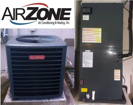 Slide of Air Zone Air Conditioning and Heating