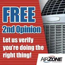 Slide of Air Zone Air Conditioning and Heating