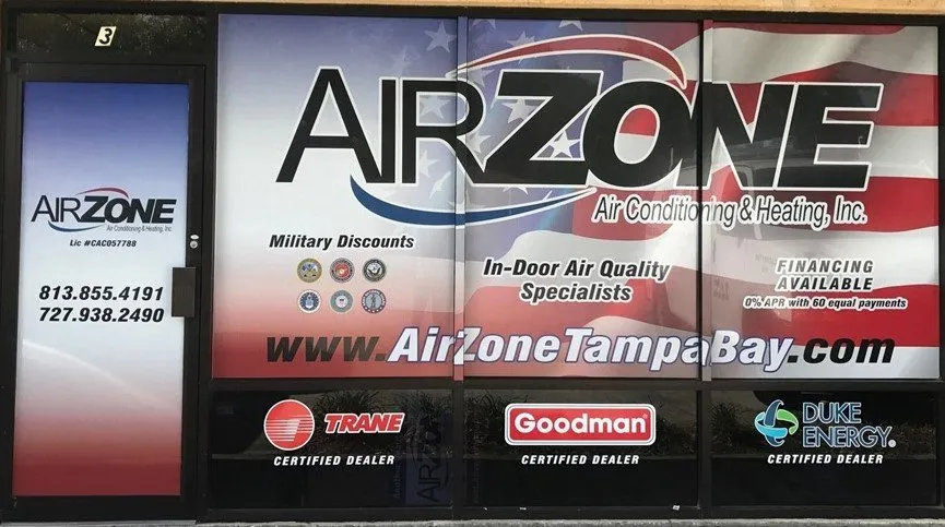 Slide of Air Zone Air Conditioning and Heating