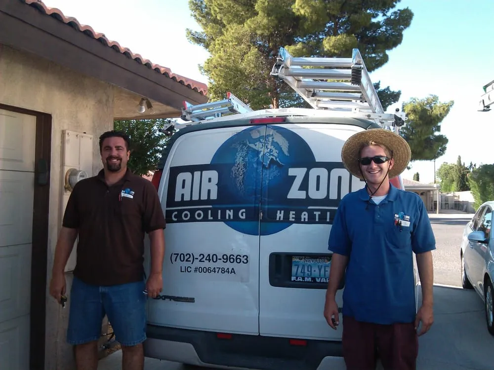 Slide of Air Zone Cooling & Heating