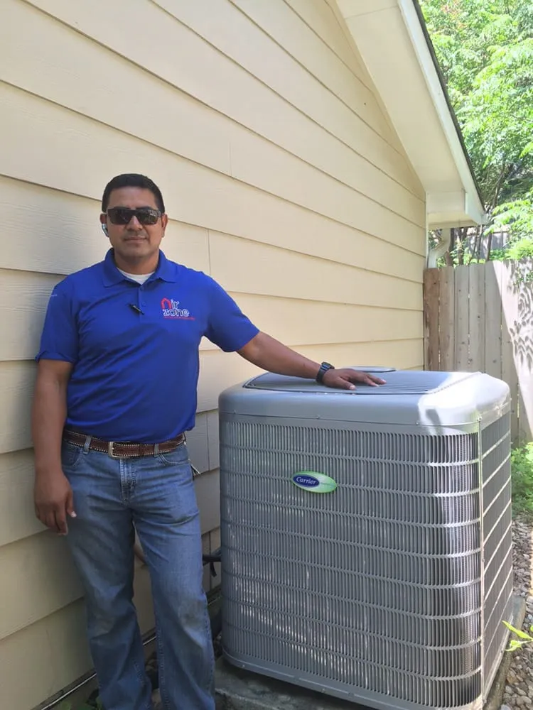 Slide of Air Zone Heating and Air Conditioning