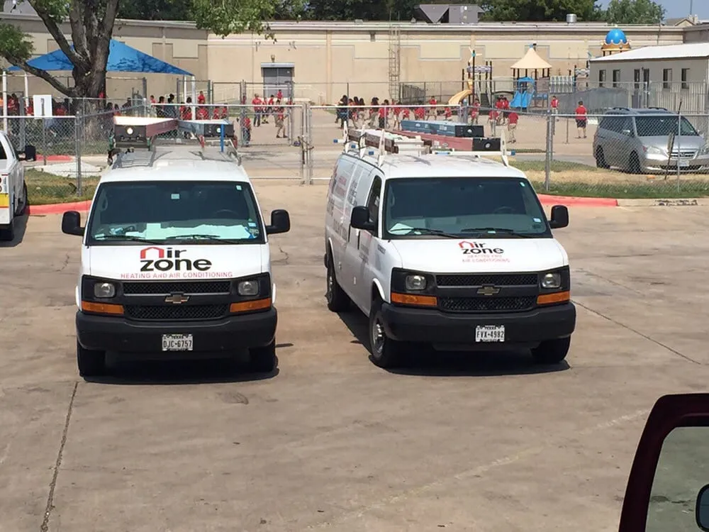 Slide of Air Zone Heating and Air Conditioning