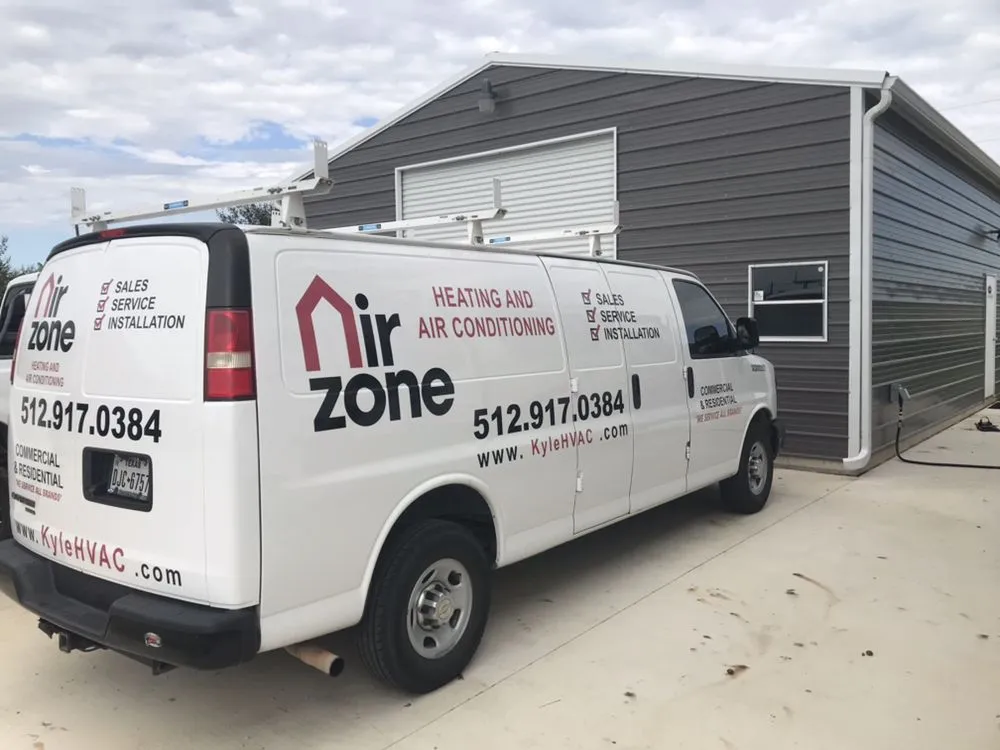 Slide of Air Zone Heating and Air Conditioning