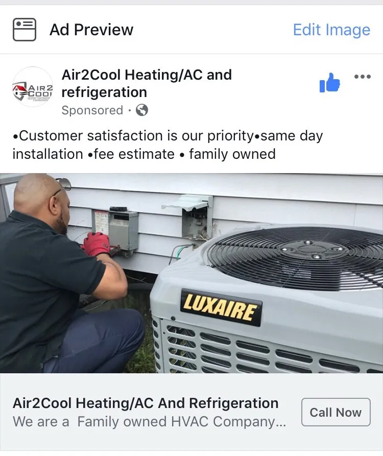 Slide of Air2Cool Heating/AC & Refrigeration