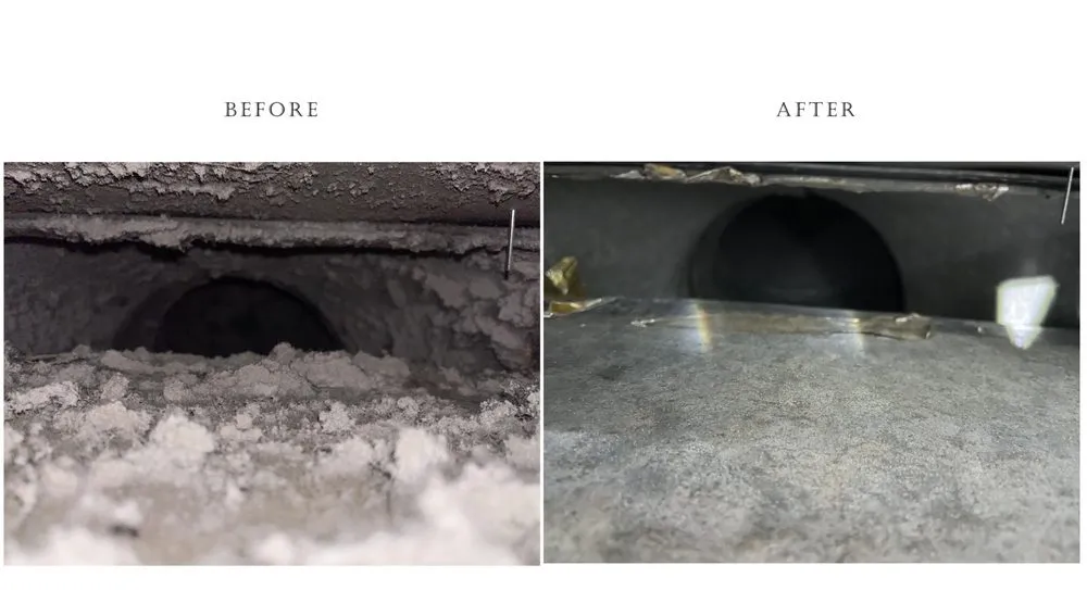 Slide of Airade Duct Cleaning