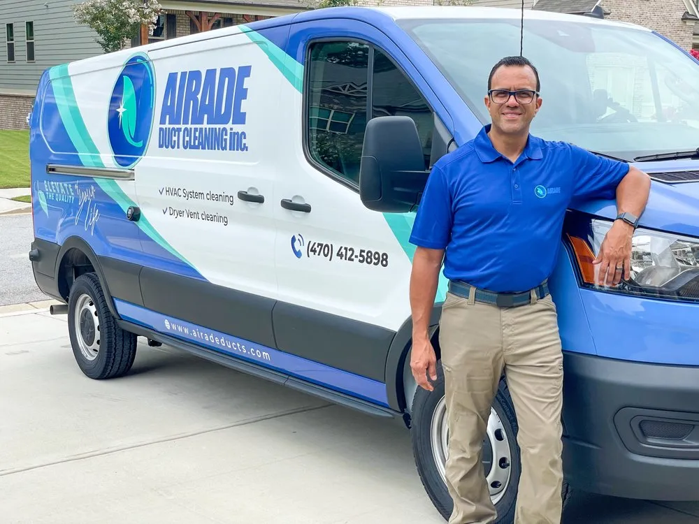 Slide of Airade Duct Cleaning