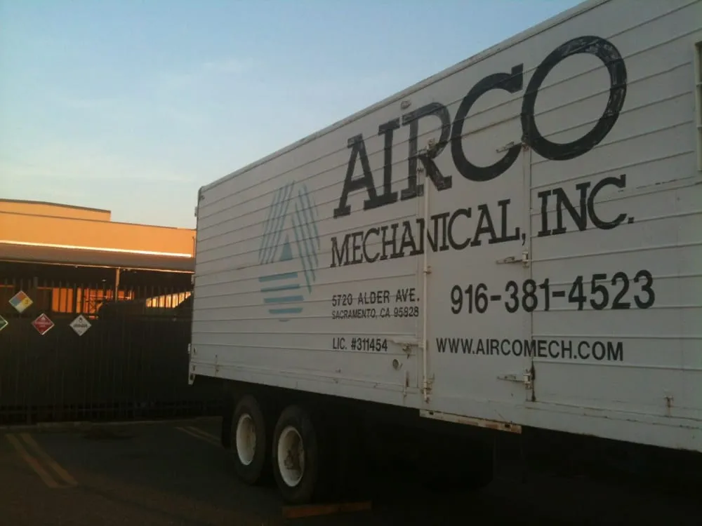 Slide of Airco Mechanical