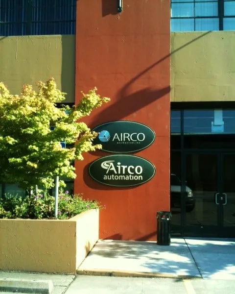 Slide of Airco Mechanical