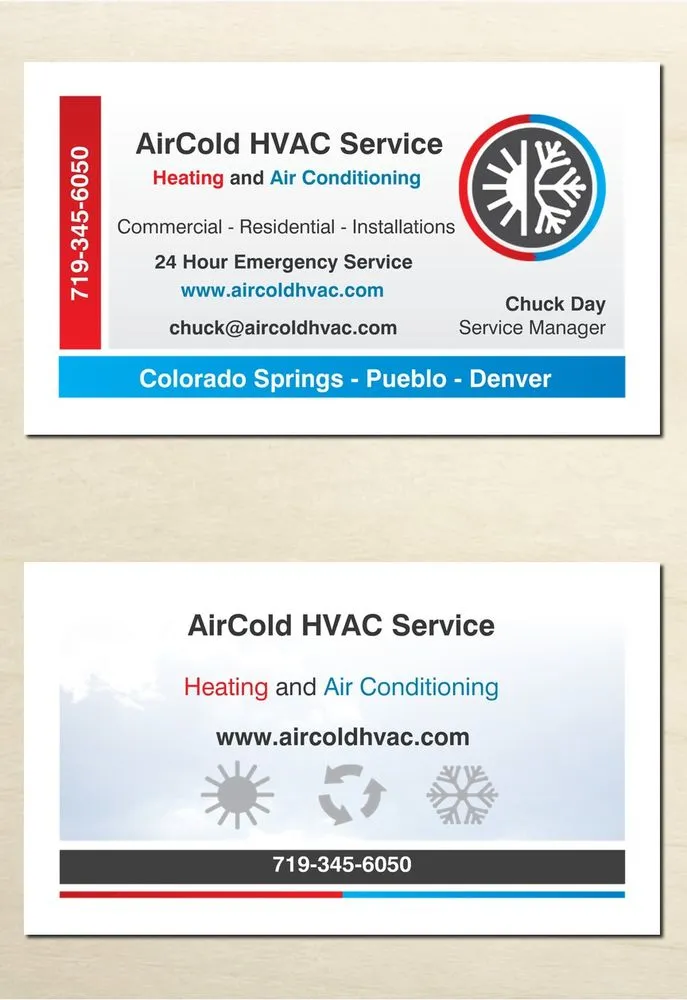 Slide of AirCold HVAC