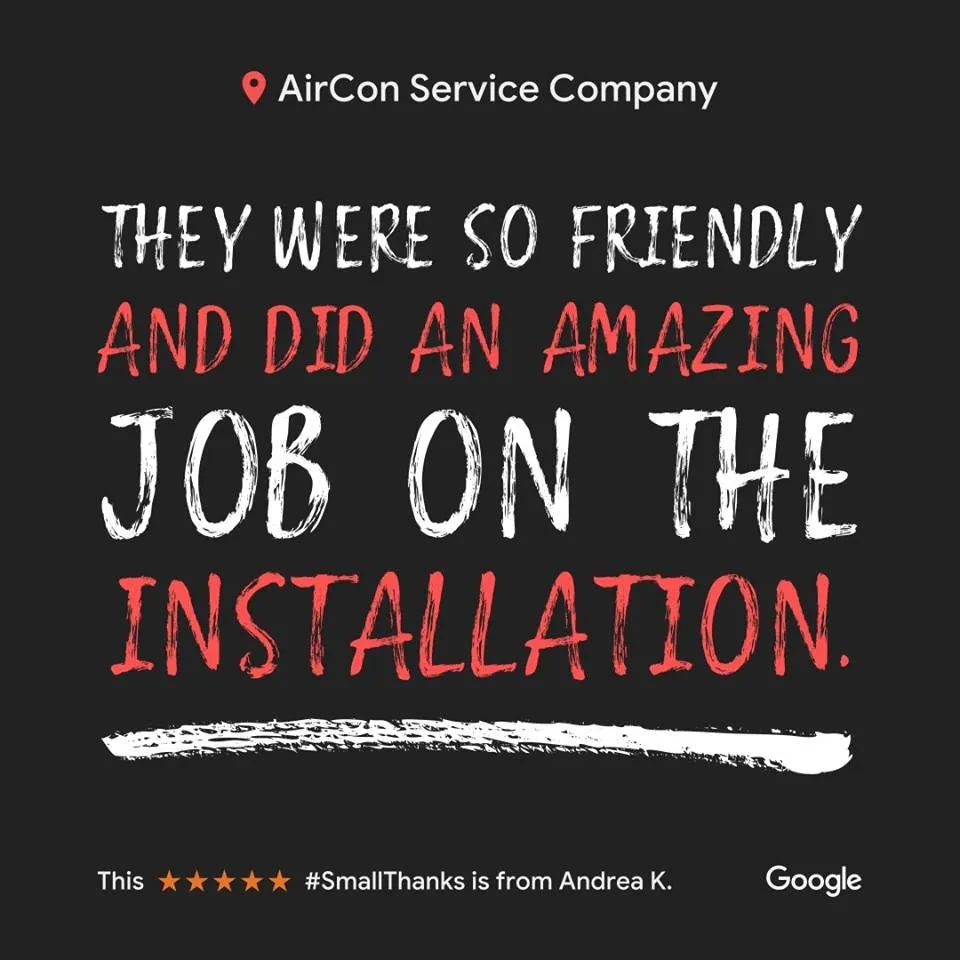 Slide of Aircon Service Company