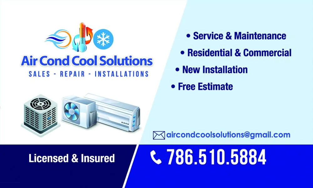 Slide of AirCond Cool Solutions