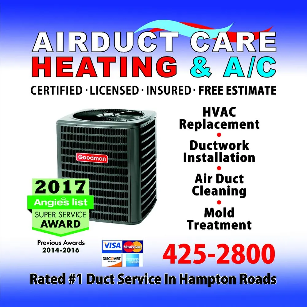 Slide of Airduct Care Heating & A/C