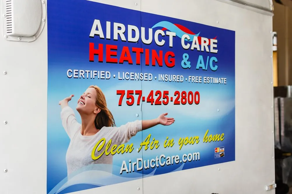 Slide of Airduct Care Heating & A/C