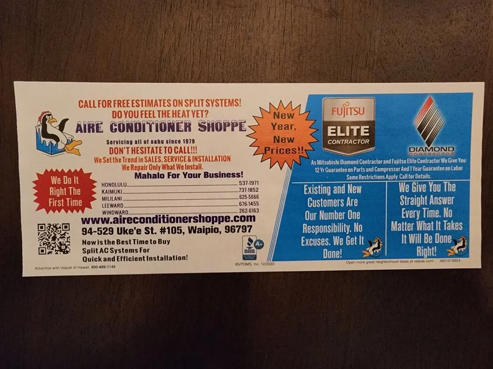 Slide of Aire Conditioner Shoppe