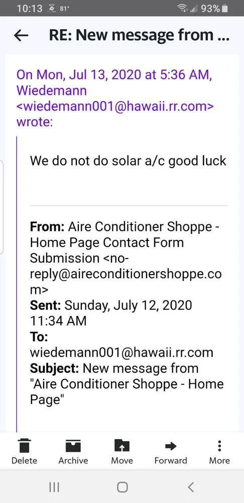 Slide of Aire Conditioner Shoppe