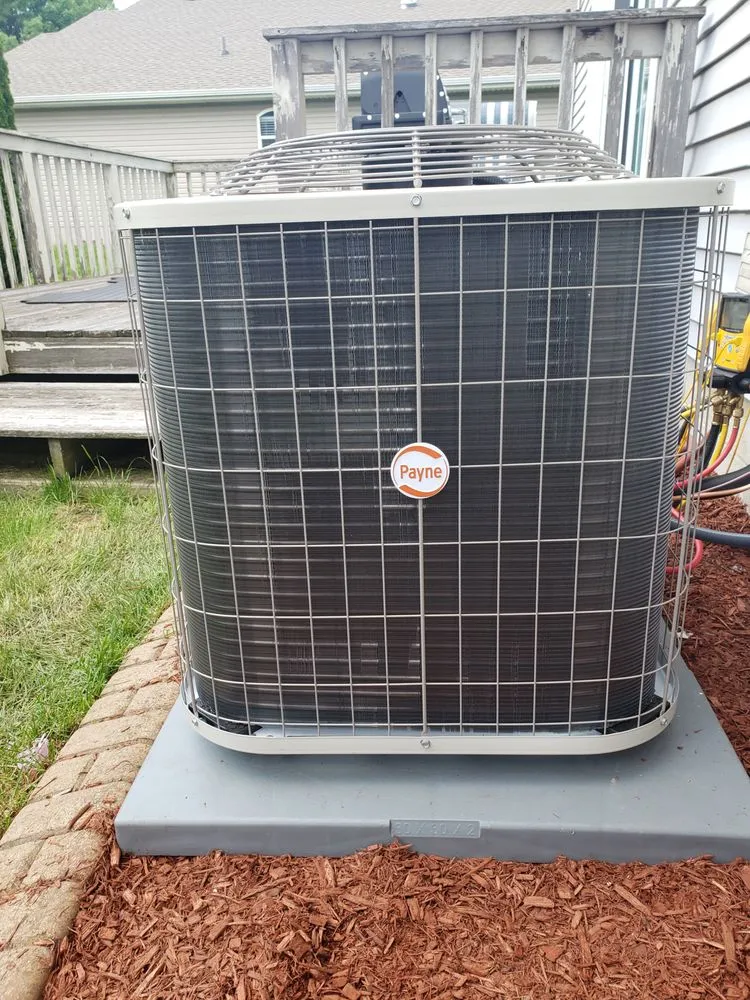 Slide of Aire-Max heating and cooling