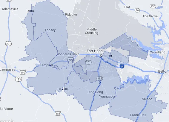 Slide of Aire Serv of Killeen