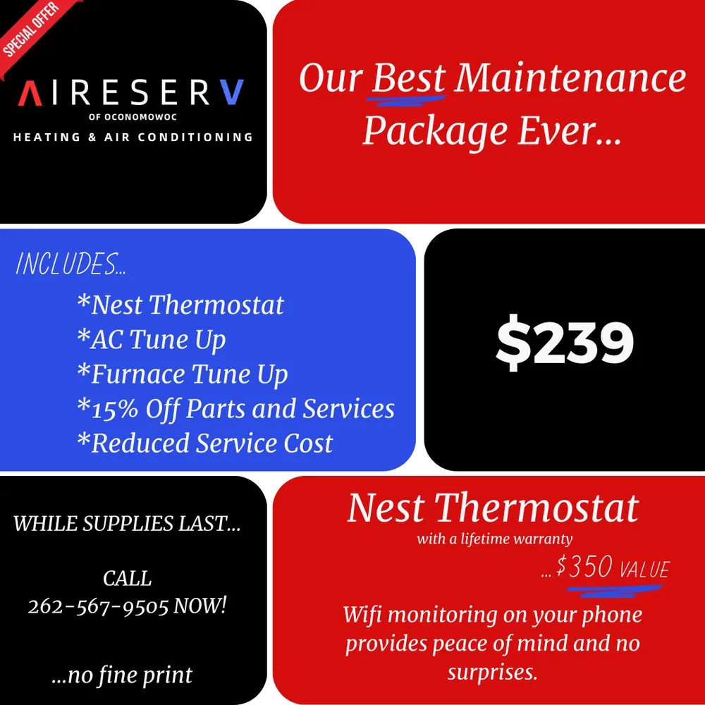 Slide of Aire Serv of Oconomowoc