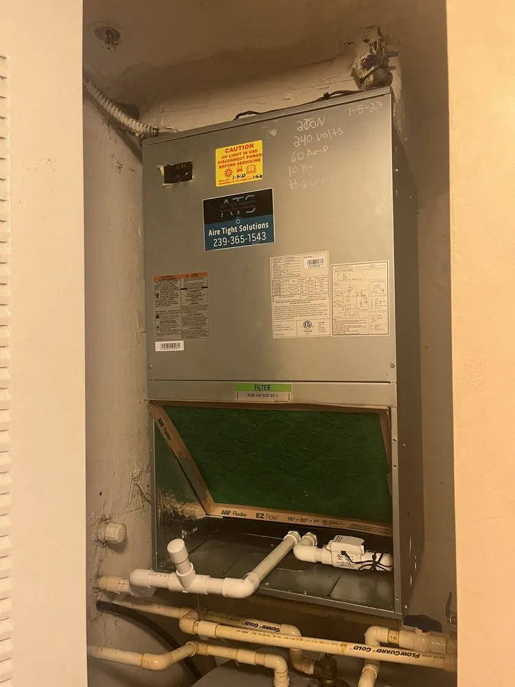 Slide of Aire Tight Solutions