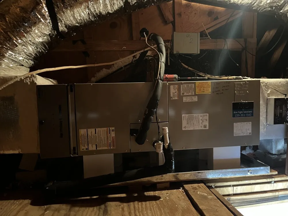 Slide of Aire Tight Solutions