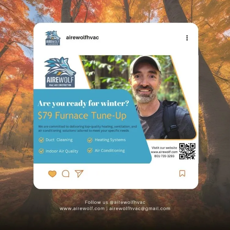 Slide of Aire Wolf HVAC and Construction