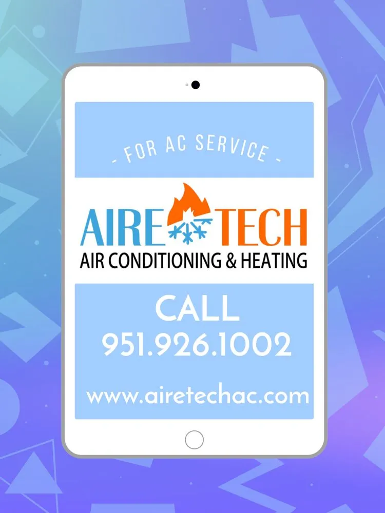 Slide of AireTech A/C & Heating
