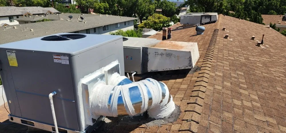 Slide of Airflex heating and cooling