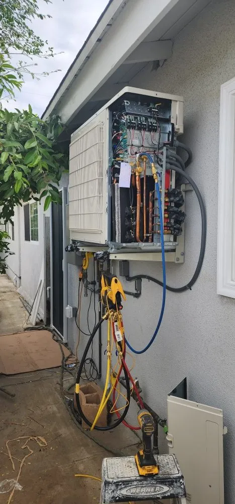 Slide of Airflex heating and cooling