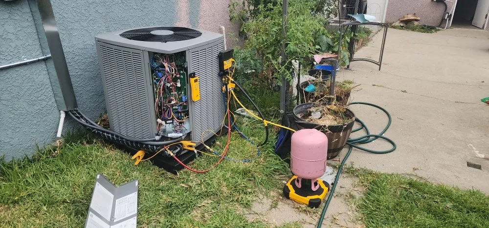 Slide of Airflex heating and cooling