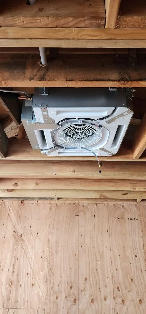 Slide of Airflex heating and cooling