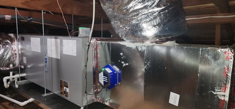 Slide of Airflex heating and cooling