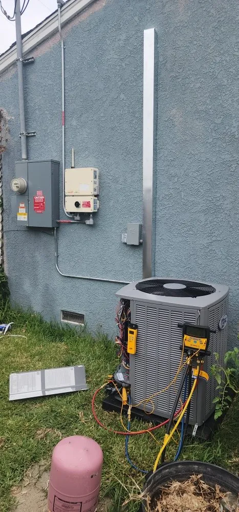 Slide of Airflex heating and cooling