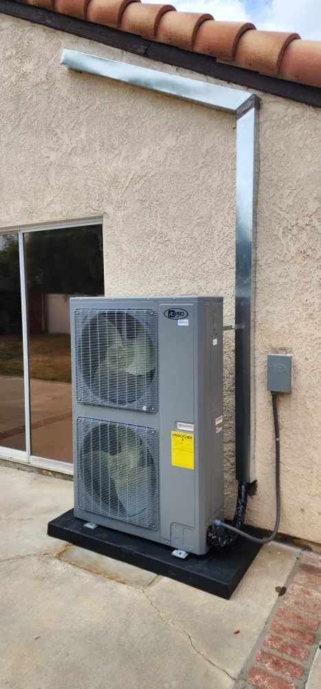 Slide of Airflex heating and cooling