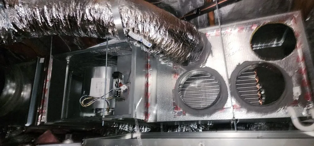 Slide of Airflex heating and cooling