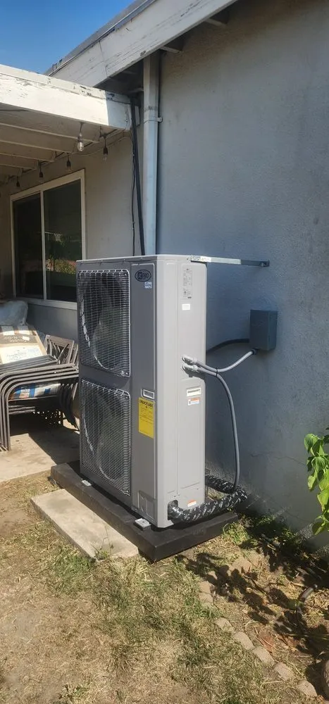Slide of Airflex heating and cooling