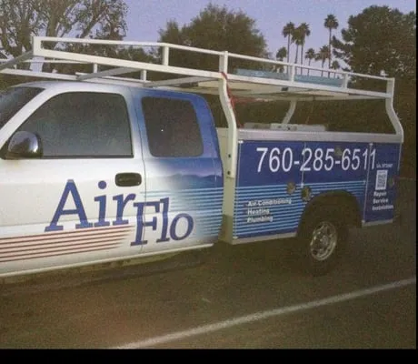 AirFlo Air Conditioning Heating and Plumbing Logo
