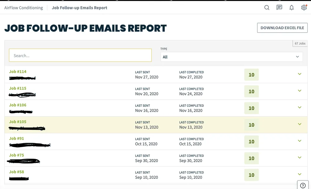 Slide of Airflow Conditioning