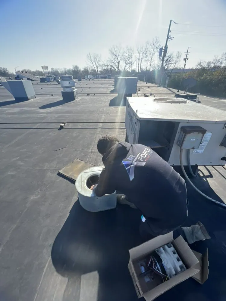 Slide of Airforce Heating and Cooling