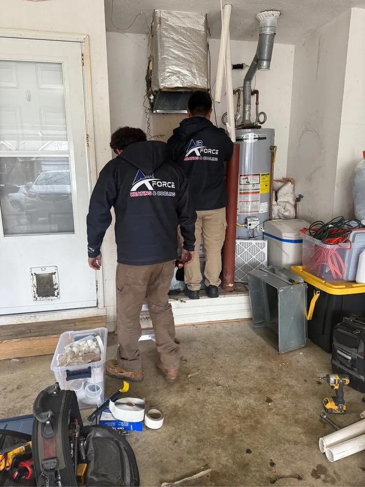 Slide of Airforce Heating and Cooling