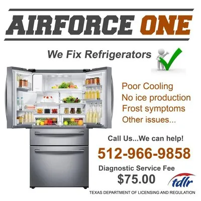 Airforce One HVAC & Refrigeration Logo
