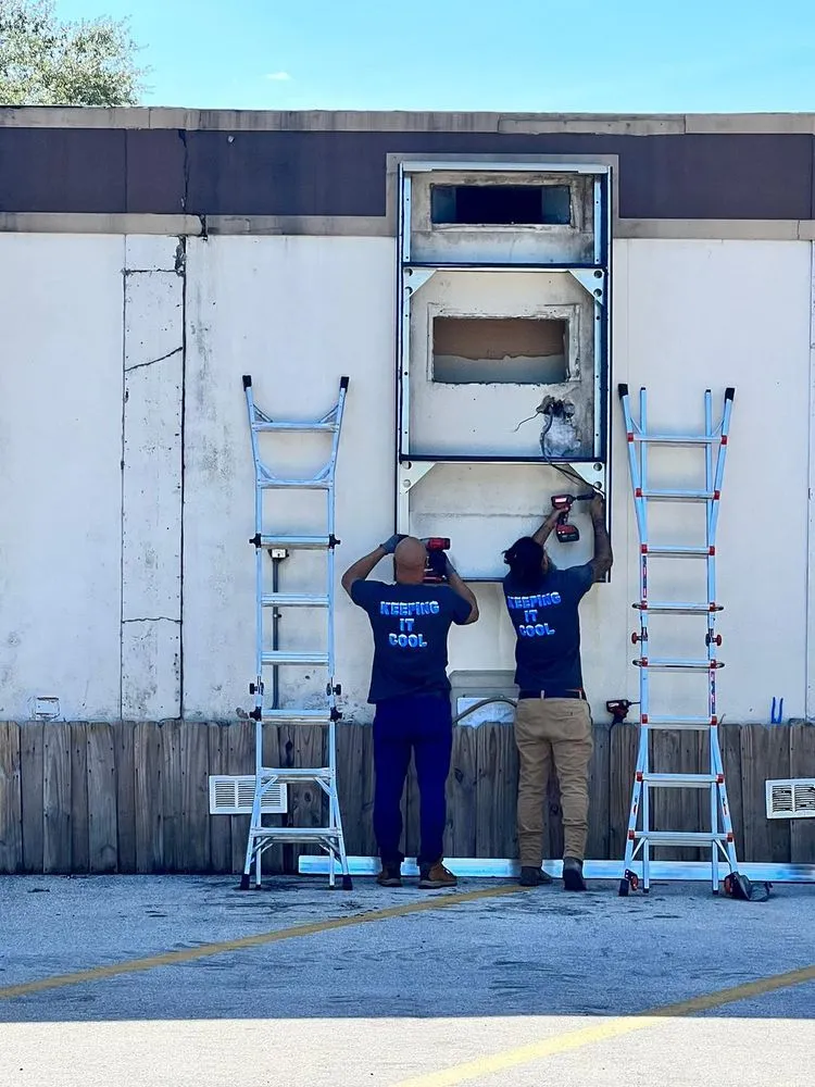 Slide of Airfresh AC & Mechanical