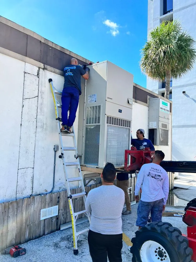 Slide of Airfresh AC & Mechanical