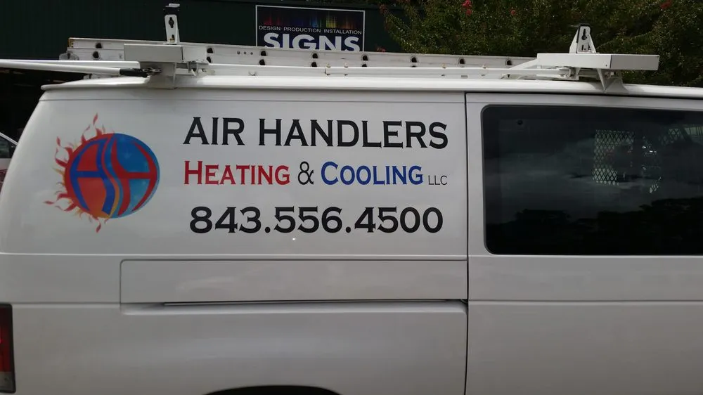 Slide of Airhandlers Heating & Cooling