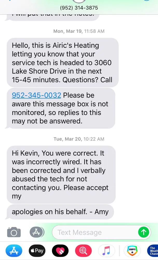 Slide of Airic's Heating & Air Conditioning