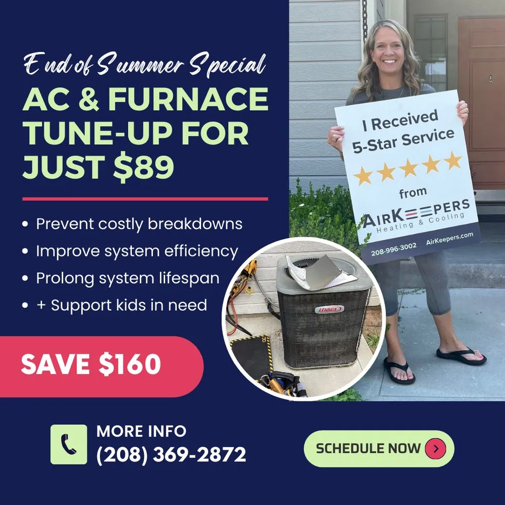 Slide of AirKeepers Heating & Cooling