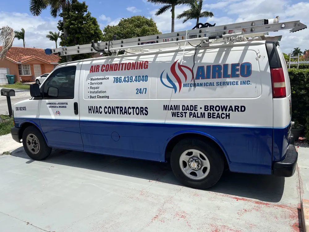 Slide of Airleo Mechanical Service