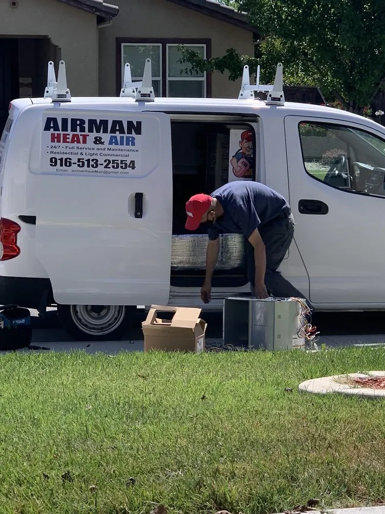 Slide of Airman Heat & Air