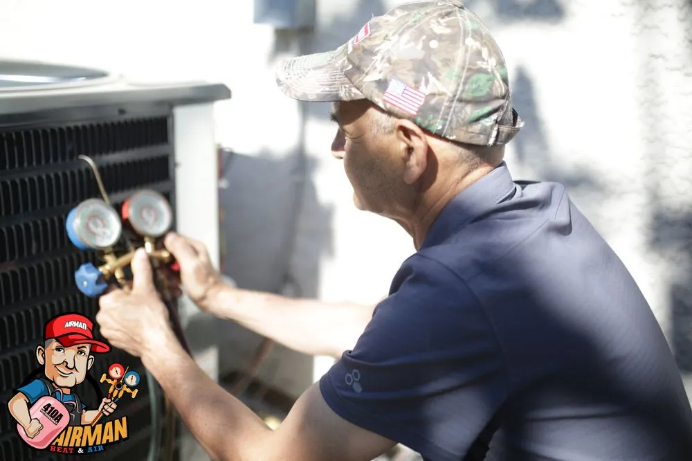 Slide of Airman Heat & Air