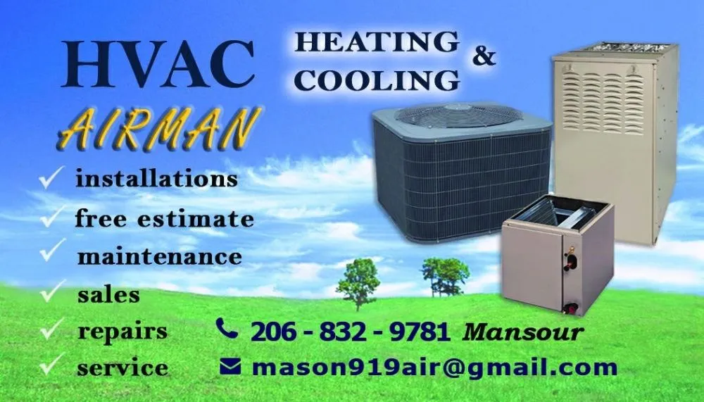 Slide of Airman Heating  & Cooling