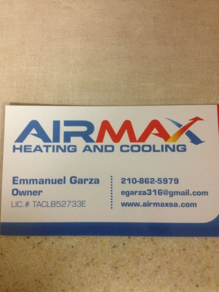Slide of AIRMAX Heating and Cooling